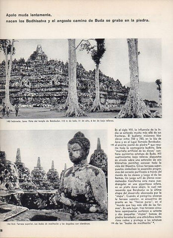 LAMINA V11356: Templo de Borobudur, Indonesia