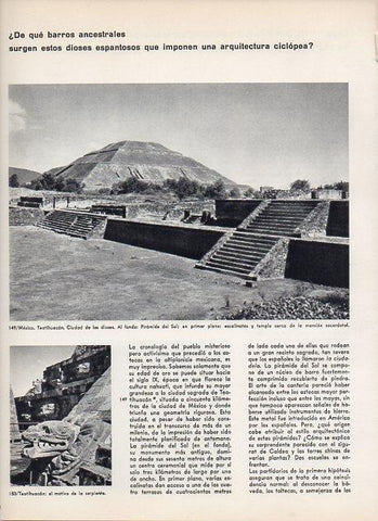 LAMINA V11357: Teotihuacan, Mejico