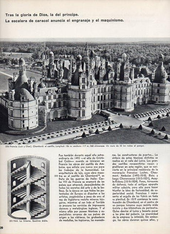LAMINA V11380: Castillo de Chambord, Francia