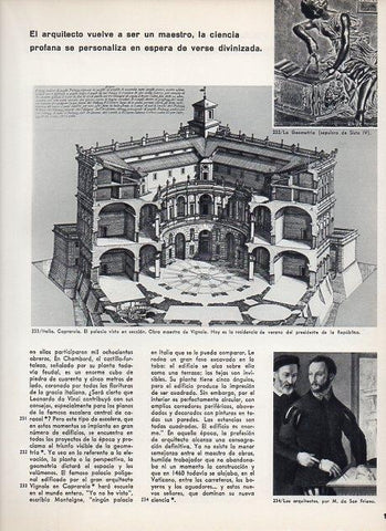 LAMINA V11381: Palacio de Caprarola, Italia