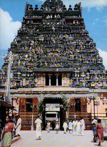 LAMINA V11374: Templo de Gopuram, India