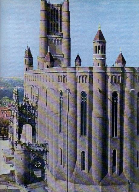 LAMINA V11369: Catedral de Albi, Francia