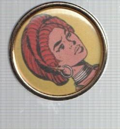 Pins: El Jabato, serie las mujeres: Zinka