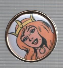 Pins: serie El Jabato, serie las mujeres: Klinga