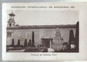 Cromo numero 13: Exposicion Internacional de Barcelona 1929: Palacio de Alfonso XIII 