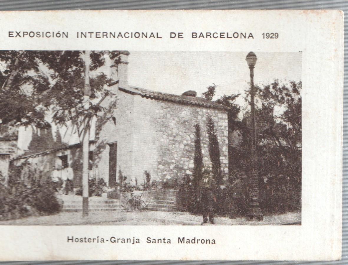 Cromo numero 32: Exposicion Internacional de Barcelona 1929: Hosteria Granja Santa Madrona 