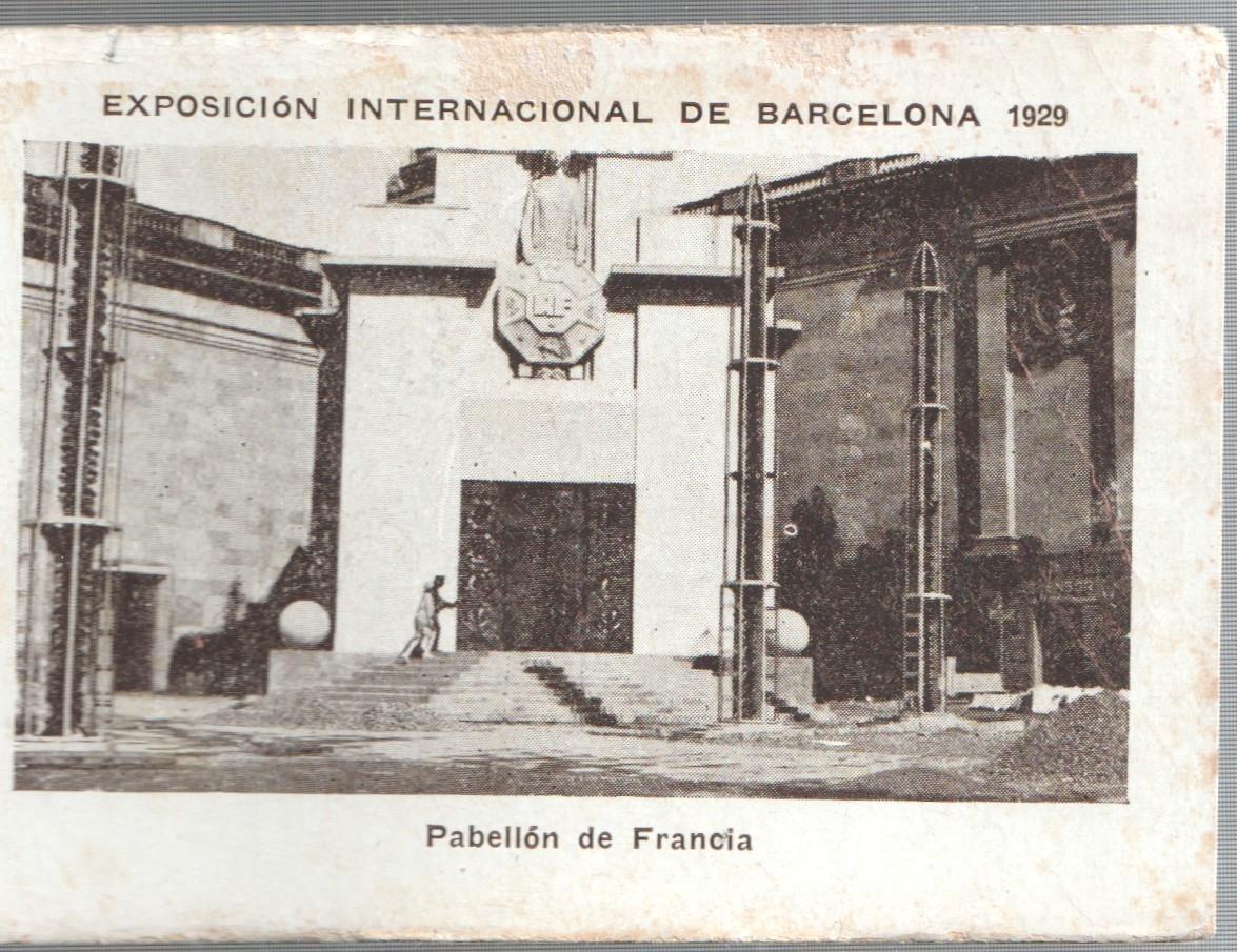 Cromo numero 39: Exposicion Internacional de Barcelona 1929: Pabellon de Francia