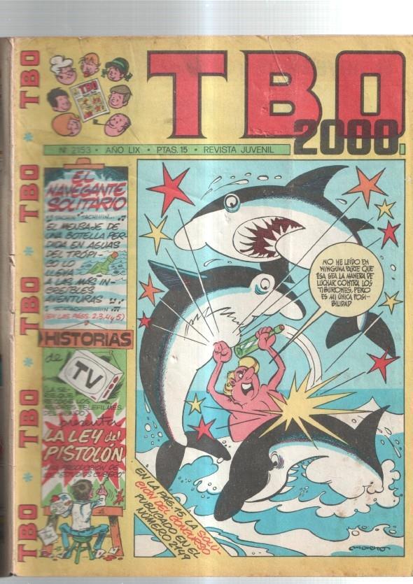 TBO 2000 numero 2153: El navegante solitario (Arturo Moreno) (numerado 2 en trasera)