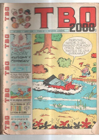 TBO 2000 numero 2103: El Ford T de Tillieux (numerado 2 en trasera)
