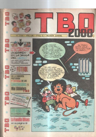 TBO 2000 numero 2098: Ford T (Tillieux) (numerado 2 en trasera)