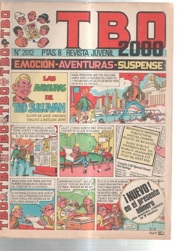 TBO 2000 numero 2012: Ted Sullivan (Batllori)