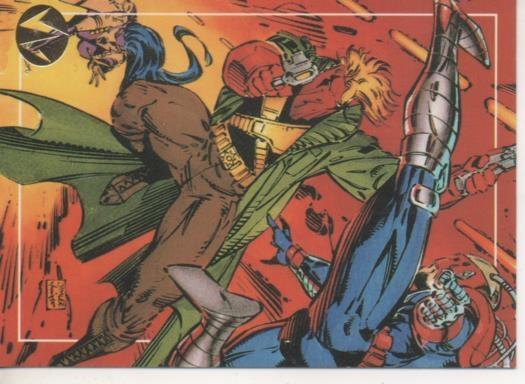 Cromo E002224: Trading Cards. WILDC.A.T.S. nº 58
