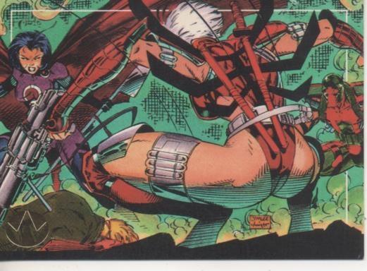 Cromo E002222: Trading Cards. WILDC.A.T.S. nº 50 