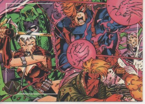 Cromo E002210: Trading Cards: WILDC.A.T.S nº 100