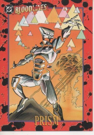 Cromo E002204: Trading Cards: DC Bllodline nº 69. Prims