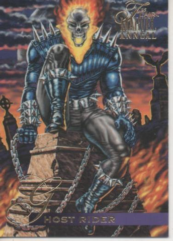 Cromo E002245: Trading Cards. '95 Flair Marvel Annual nº 123. Host Rider