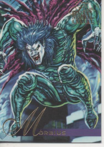 Cromo E002244: Trading Cards. '95 Flair Marvel Annual nº 121. Morbius