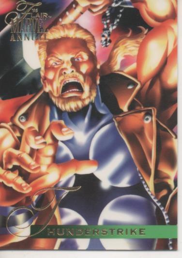 Cromo E002242: Trading Cards. '95 Flair Marvel Annual nº 113. Humderstrike