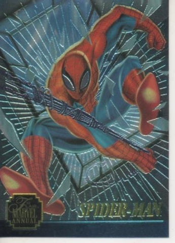 Cromo E002237: Trading Cards. '95 Flair Marvel Annual. Spider-Man