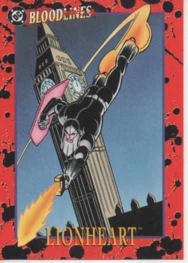 Cromo E002201: Trading Cards: DC Bloodline nº 61. Lionheart