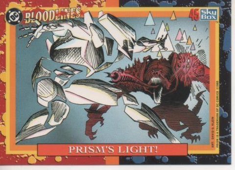 Cromo E002189: Trading Cards: DC Bloodline nº 45. Prim's Light