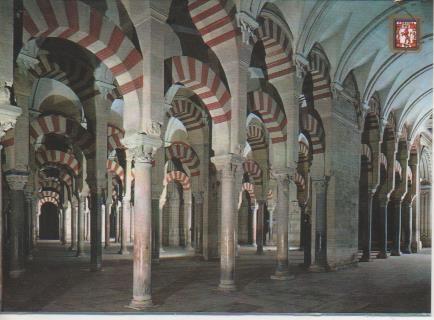 Postal E06913: Córdoba. Mezquita Catedral. Laberinto de Columnas