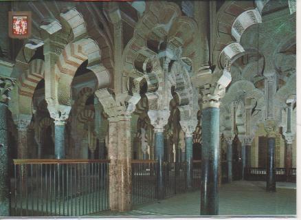 Postal E06912: Córdoba. Mezquita Catedral. Mihrab y Naves de Alhaken II