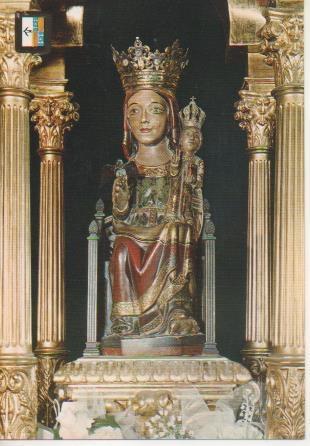 Postal E06841: Santa Maria de Queralt. Berga