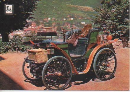 Postal E06830: Coches de Epoca. Rochet Schneider 1895