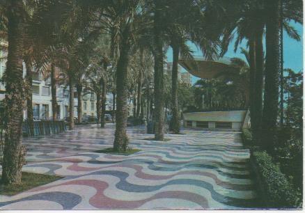 Postal E06853: Alicante. Explanada y Auditorium