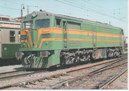 Postal E06852: Locomotora RENFE 2167