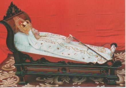 Postal E06850: Virgen de la Cama.S. XVII. Monasterio de San Juan de Monte Calvario