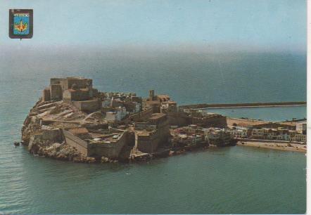 Postal E06921: Peñiscola. Vista Aérea