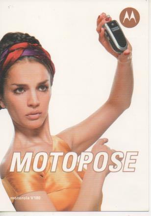 Postal E07008: Motopose. Motorola
