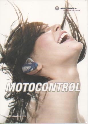 Postal E07006: Motorola. Motocontrol