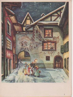 Postal E06930: Postal navideña. Reyes Magos