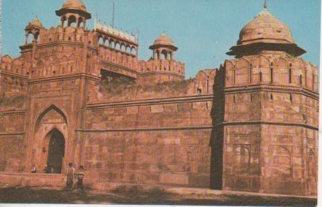 Postal E06947: Red Fort, Delhi
