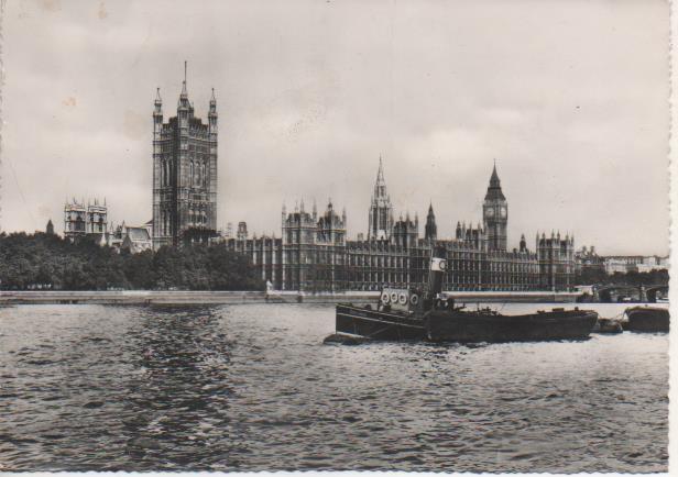 Postal E06965: House of Parliament. London