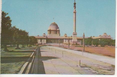 Postal E06961: President's House, N. Delhi