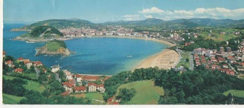 Postal E06683: San Sebastian. Vista general desde el Monte Igueldo