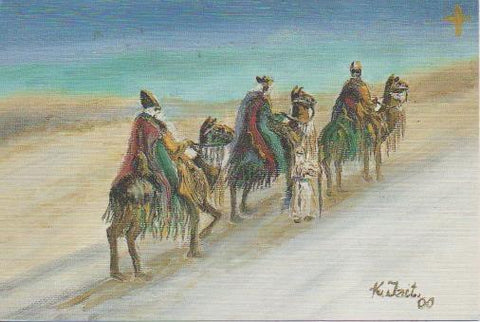 Postal E06713: Postal Navideña Reyes Magos