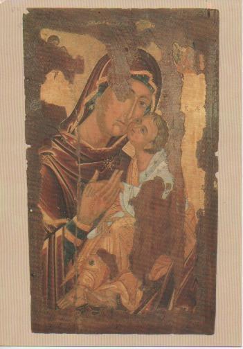 Postal E06699: Virgin. Church of the Virgin Chrysaliniotissa, Nicosia