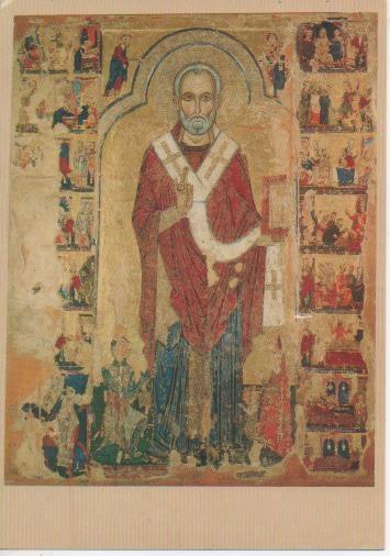 Postal E06698: St. Nicholas. The Church of St Nichola tis Stegis