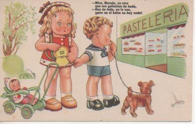 Postal E06641: Postal antigua Enriqueta Bombon nº 7
