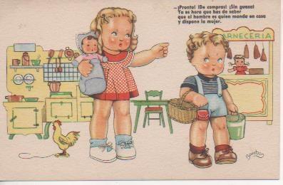 Postal E06636: Postal antigua Enriqueta Bombon nº 8