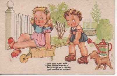 Postal E06634: Postal antigua Enriqueta Bombon nº 1