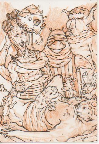 Postal E06630: 7º Saló Internacional del Cómic de Barcelona. Postal de Abel Ippolito Ruiz