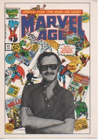 Postal E06646: Comics Forum. Special Stan (The Man) Lee Issue! Serie Salón del Cómic nº 18