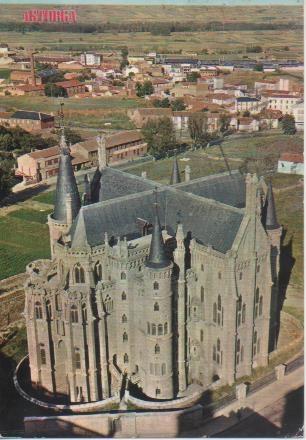 Postal E06789: Astorga. Palacio de Gaudí