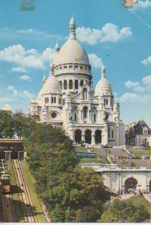 Postal E06807: Paris. La Basilique du Sacré-Coeur